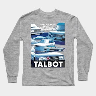 TALBOT and MATRA CARS - brochure Long Sleeve T-Shirt
